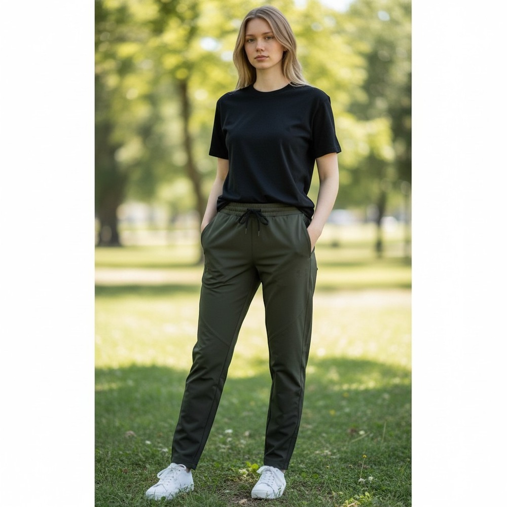 Under Armour Women's Tall Size Medium Working Tapered Pants Forest Green